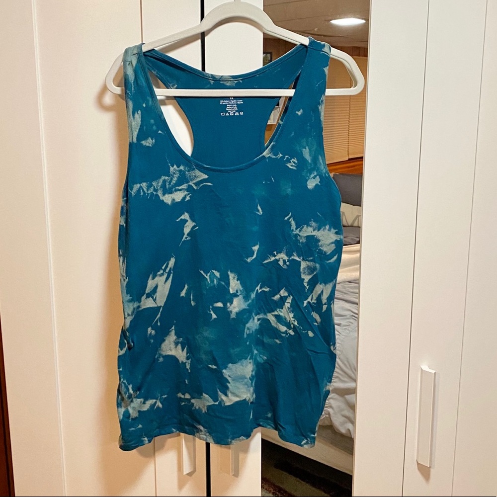 ❣️ Caramel Cantina Tie-dye Tank Top